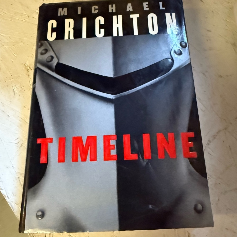 Michael Crichton 'Timeline' Hardcover Book